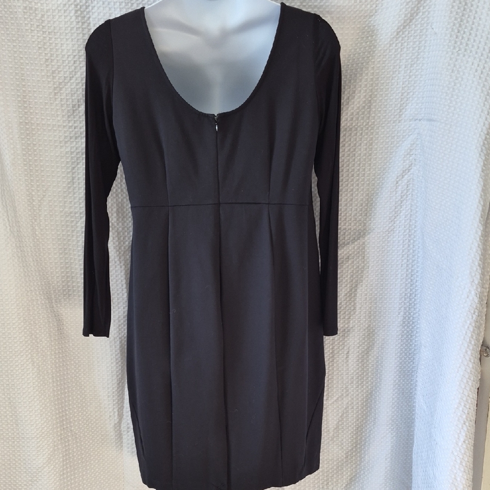 Lane Bryant Black Sequin Long Sleeve Dress - Picture 4 of 7